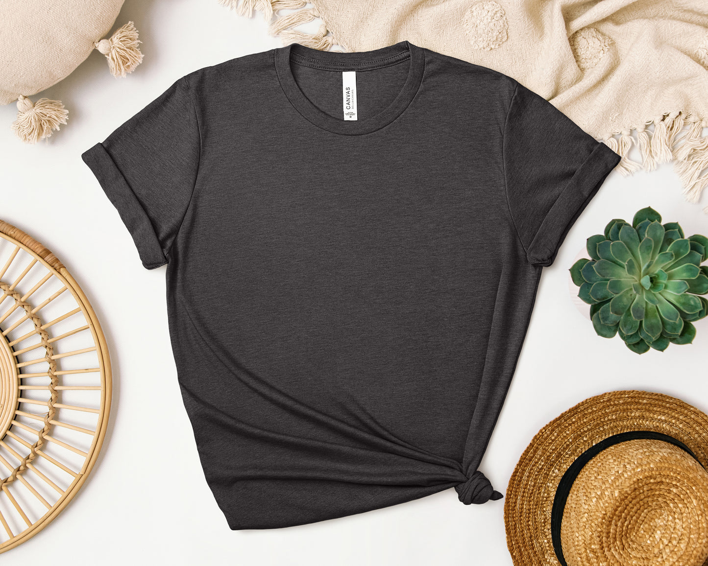 Dark Grey Heather front
