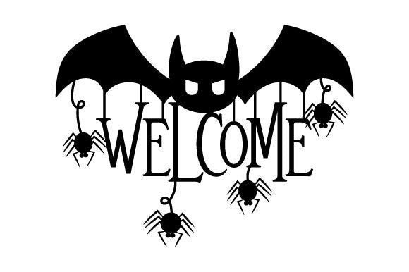 Halloween Welcome Sign